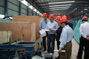 Canadian customers visited baoyuan Factory