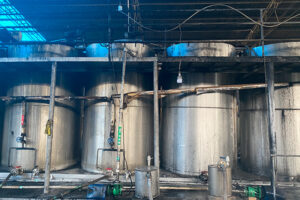 Chemical activated carbon production line