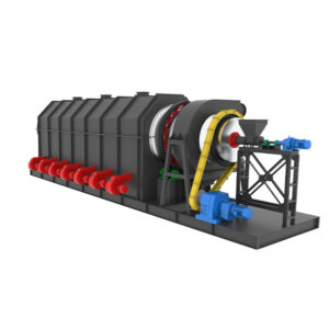 Activated carbon regeneration kiln