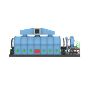 Coconut shell biochar pyrolysis machine