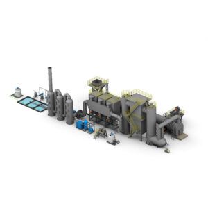 Coal based granular activated carbon rotary kiln