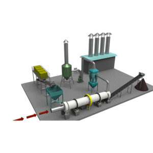 Indirect rotary dryer