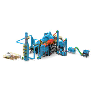 Hazelnut shells activated carbon rotary kiln