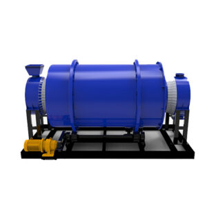 Rotary sand dryer
