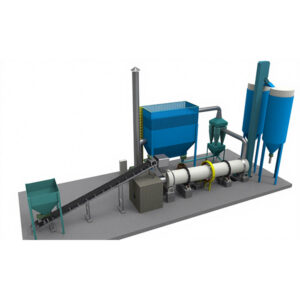 Coal industrial rotary dryer